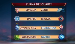 sorteggi quarti europa league