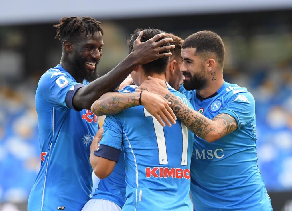 LA PARTITA - Napoli-Atalanta 4-1, azzurri stellari a ...
