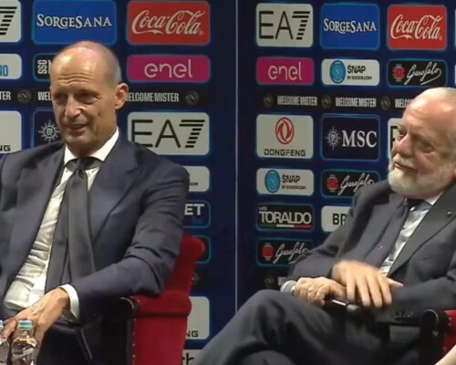 Napoli-Allegri, la presentazione al San Carlo: “Eredito il lavoro di Conte, qui con cazzimma”