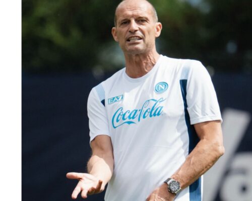 Napoli, Allegri alla vigilia del Genoa: “Eredito una squadra pronta. De Bruyne sta bene”