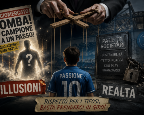 L’EDITORIALE – Il mercato dei sogni e il peso della realtà: basta illusioni ai tifosi