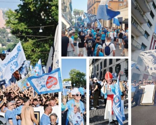 Un secolo d’amore azzurro: Napoli si veste a festa tra la marea della Rotonda Diaz e la notte delle 50mila anime