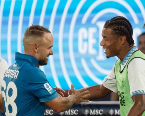 OBIETTIVO NAPOLI – Napoli-Bologna 1-0, lampo Favasuli-Lobotka, ma il gioco tarda a salire di condizione
