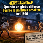 STORIE INSOLITE – Quando un globo di fuoco fermò la partita a Brooklyn nel 1896