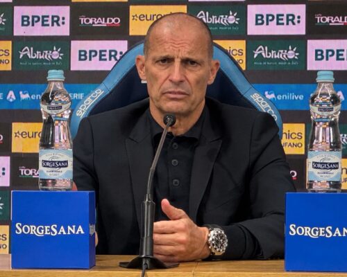 LE INTERVISTE – Napoli-Roma 3-3, Allegri furioso: “Espulso perché stavo zitto. Badiashile ko”